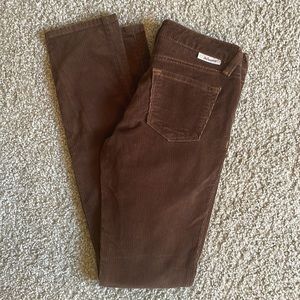 J & Company Brown Corduroy Jeans